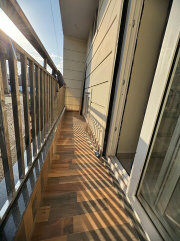 Balcony in 3 BHK Builder Floor at Chattarpur – for Rent