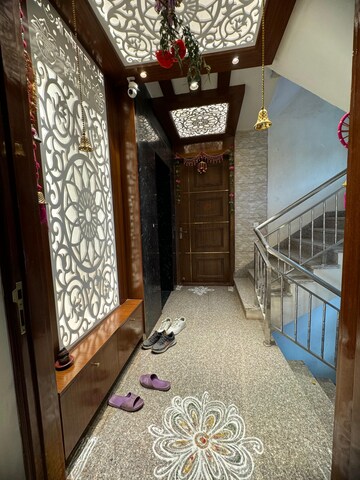 Building Lobby in 3 BHK Builder Floor at Chattarpur – for Rent