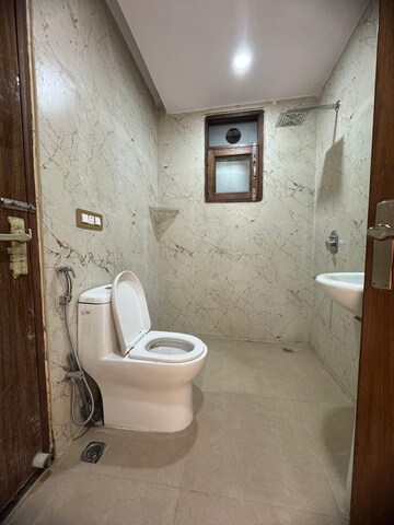 Attached Bathroom in 3 BHK Builder Floor at Chattarpur – for Rent