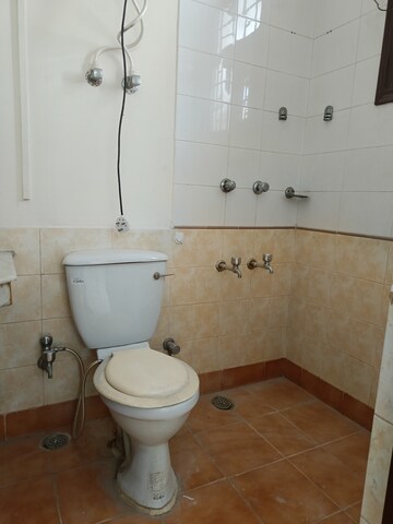 Bathroom in 2 BHK Builder Floor at SS Southend Floors, South City 2 – for Rent
