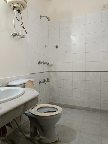 Bathroom in 2 BHK Builder Floor at SS Southend Floors, South City 2 – for Rent
