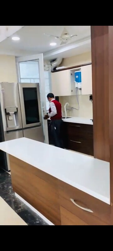 Kitchen in 5 BHK Apartment at Gomti Nagar – for Rent