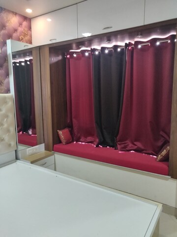 Master Bedroom in 1 BHK Apartment at Siddharth Ganga Tower, Kalyani Nagar – for Rent