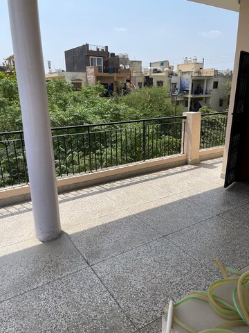 Balcony in 2.5 BHK Apartment at Paschim Vihar – for Rent