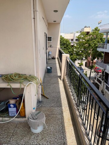 Balcony in 2.5 BHK Apartment at Paschim Vihar – for Rent