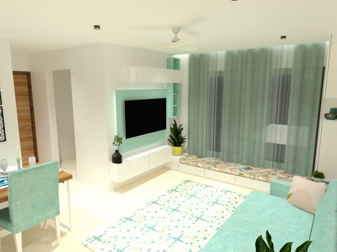 1 BHK 420 Sq.Ft. Apartment in Real Emporium