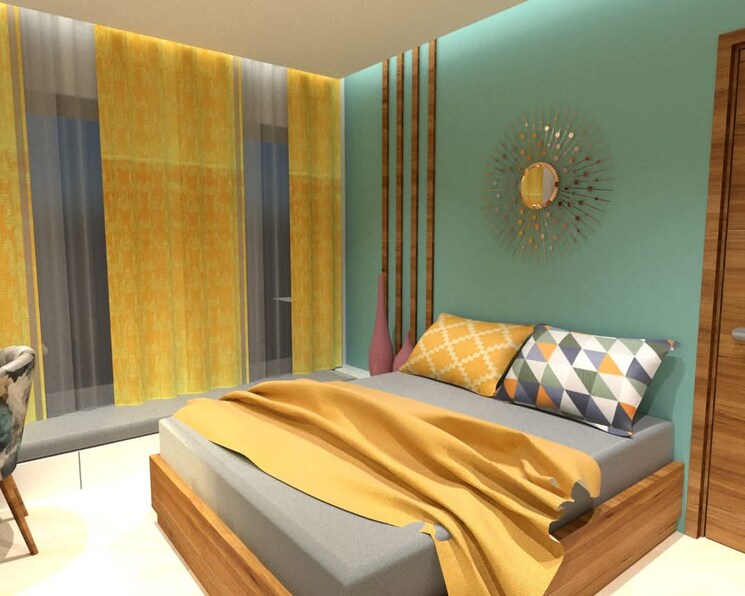 Bedroom, real-emporium 1 Bedroom 420 Sq.Ft. Apartment In Vasai East Palghar 8001233