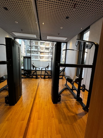 Gym in 3 BHK Apartment at Rajesh Raj Infinia, Malad West – for Rent