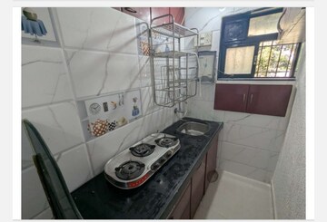 Kitchen in 1 BHK Apartment at Bandra West – for Rent