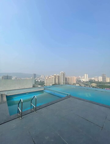 Swimming Pool in 1 BHK Apartment at Ashar Axis, Majiwada – for Rent