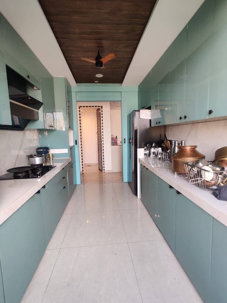 Kitchen, hiranandani-lightbridge 3 Bedroom 1365 Sq.Ft. Apartment In Ghodbunder Road Thane 8001421
