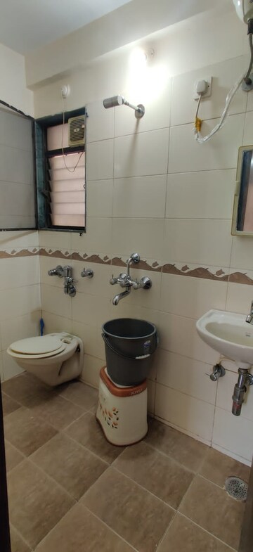 Bathroom in 2 BHK Apartment at Lodha Paradise, Majiwada – for Rent