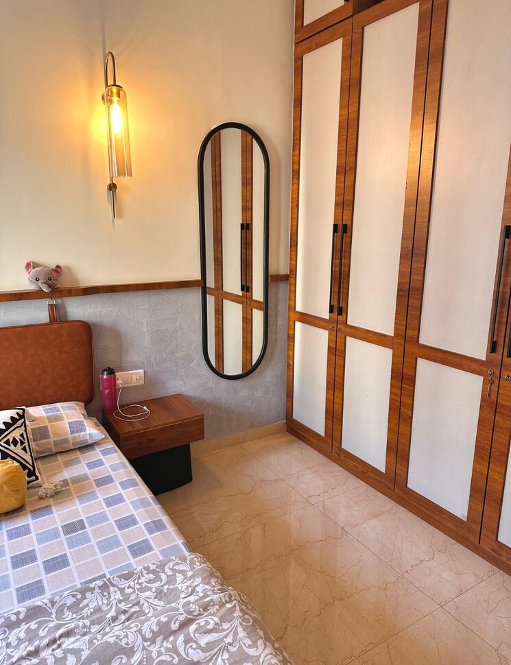 Bedroom, lodha-sterling 2 Bedroom 1000 Sq.Ft. Apartment In Kolshet Road Thane 8001466