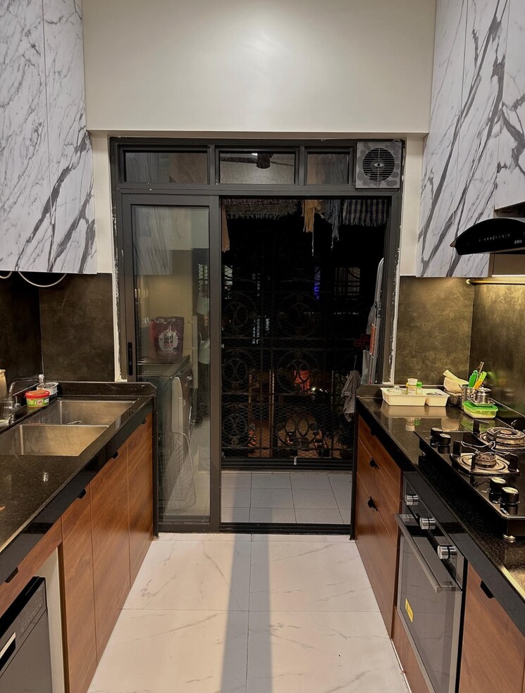 Kitchen, lodha-sterling 2 Bedroom 1000 Sq.Ft. Apartment In Kolshet Road Thane 8001466