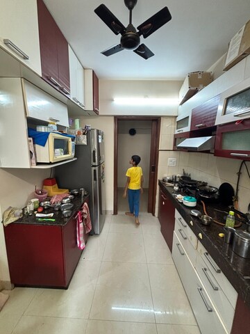 Kitchen in 2 BHK Apartment at Omkar Ananta, Goregaon East – for Rent