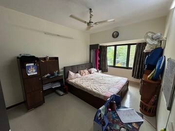 Living Room in 2 BHK Apartment at Omkar Ananta, Goregaon East – for Rent