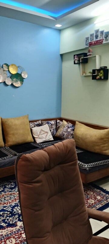 Living Room in 2 BHK Apartment at Cozy Life, Wagholi – for Sale