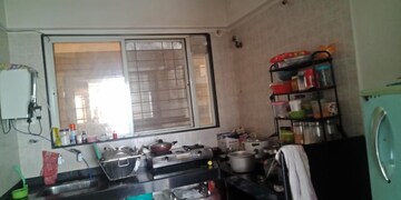 Kitchen in 1 BHK Apartment at Sonigara Laurel, Wakad – for Rent