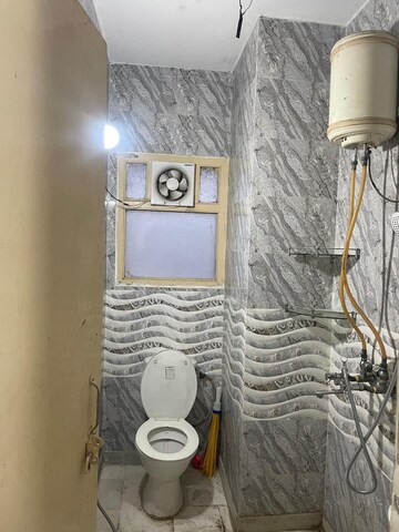 Bathroom in 1 BHK Builder Floor at East Of Kailash – for Rent