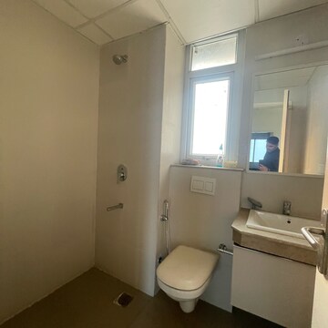 Bathroom in 3 BHK Apartment at Conscient Heritage Max, Sector 102 – for Rent