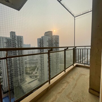 Balcony in 3 BHK Apartment at Conscient Heritage Max, Sector 102 – for Rent