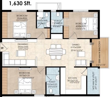  2 BHK Apartment at Tellapur – for Sale