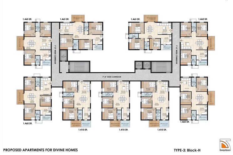Other, tellapur 2 Bedroom 1230 Sq.Ft. Apartment In Tellapur Hyderabad 8001568