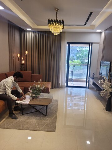 Living Room in 3 BHK Apartment at Unique Legacy Imperia, Keshav Nagar – for Sale