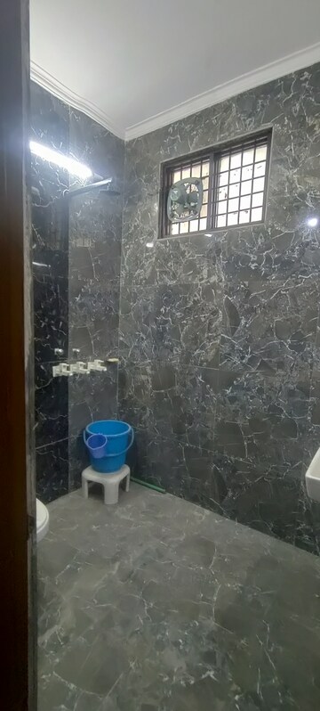 Bathroom in 3 BHK Builder Floor at Ashoka Enclave 3, Sector 35 – for Rent