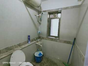 Bathroom in 1 BHK Apartment at Dayanand CHS, Aarey Colony – for Rent