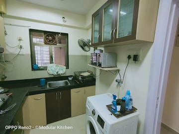 Kitchen in 1 BHK Apartment at Dayanand CHS, Aarey Colony – for Rent