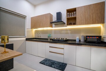 Kitchen in 3 BHK Apartment at Vasupujya Neco Park Central, Kharadi – for Sale