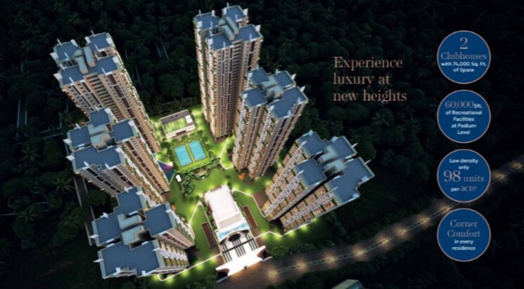 Exterior View, supadha-gamya 3 Bedroom 2605 Sq.Ft. Apartment In Tellapur Hyderabad 8002059