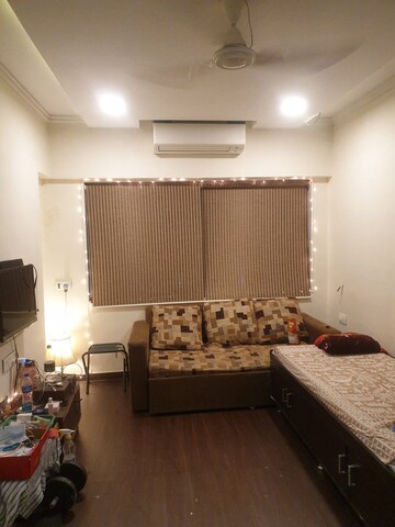 Living Room in 1 RK Apartment at Royal Palms Ruby Isle Apartment, Goregaon East – for Rent