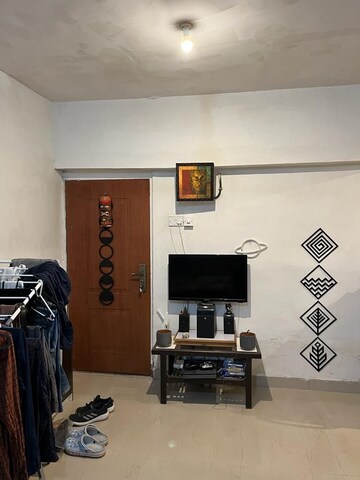 Living Room in 1 RK Apartment at Royal Palms Ruby Isle Apartment, Goregaon East – for Rent