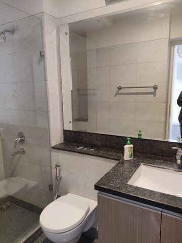 Bathroom in 3 BHK Apartment at DLF The Ultima, Sector 81 – for Rent
