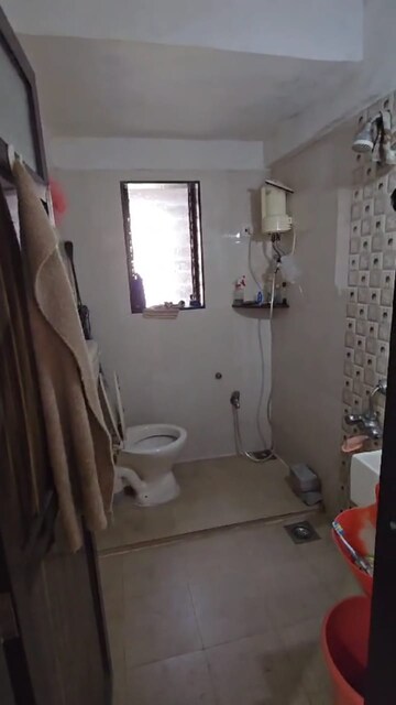 Bathroom in 2 BHK Apartment at Gaurav City, Mira Road – for Rent