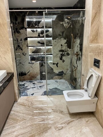 Bathroom in 2 BHK Apartment at Gami Reagan, Ghansoli – for Rent