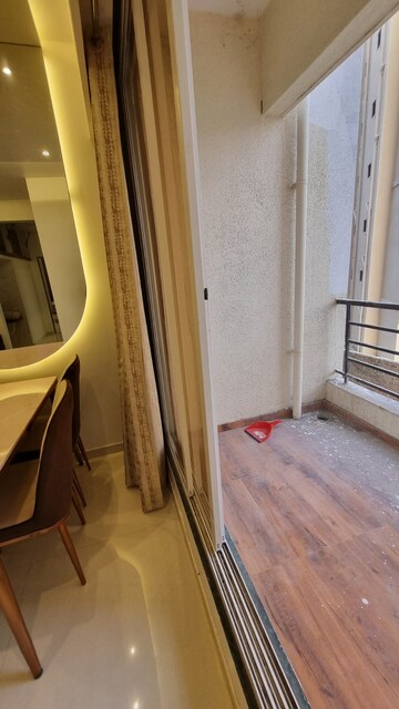 Balcony in 1 BHK Apartment at Ashapura Galaxy, Ambivali – for Sale
