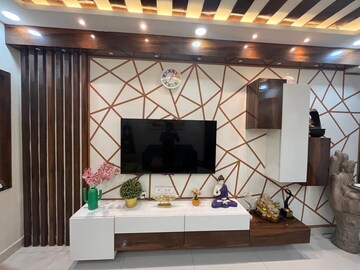 Living Room in 3 BHK Apartment at Gangothri Nakshatra, Manikonda – for Rent
