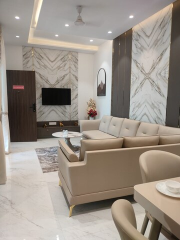Living Room in 3 BHK Apartment at Mika Triton Residency, Wadgaon Sheri – for Sale