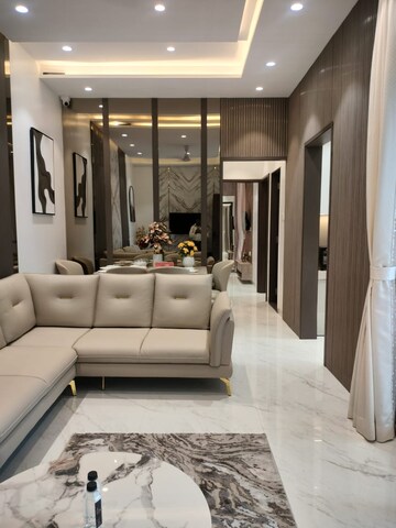 Living Room in 3 BHK Apartment at Mika Triton Residency, Wadgaon Sheri – for Sale