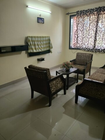 Living Room in 3 BHK Apartment at Alto Porvorim – for Rent