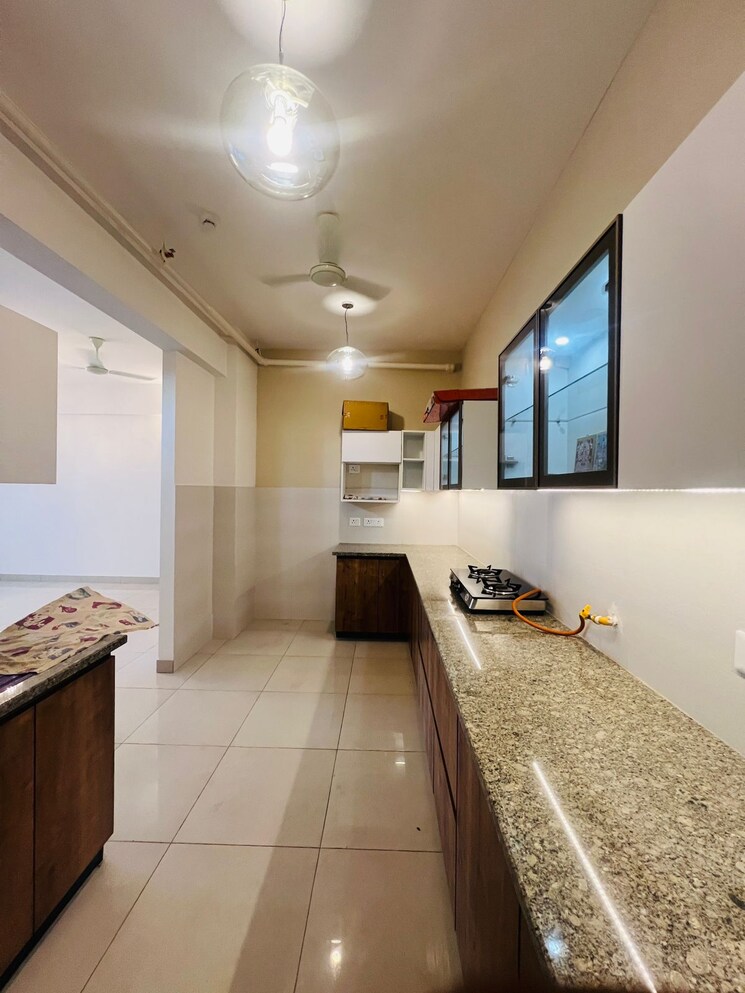 Kitchen, aba-ivy-county 3 Bedroom 1683 Sq.Ft. Apartment In Sector 75 Noida 8002619