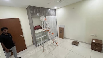 Living Room in 3 BHK Apartment at Aparna Sarovar Zenith, Nallagandla – for Rent