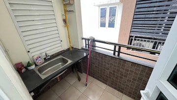 Balcony in 3 BHK Apartment at Aparna Sarovar Zenith, Nallagandla – for Rent