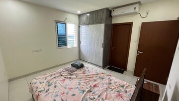 Bedroom in 3 BHK Apartment at Aparna Sarovar Zenith, Nallagandla – for Rent