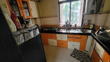 Kitchen in 1 BHK Apartment at Lodha Paradise, Majiwada – for Rent