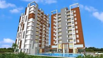 3 BHK Apartment – Exterior View View at PS Palm Spring, Tangra - for Sale
