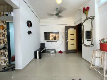 Living Room in 1.5 BHK Apartment at Christine Heights, Mira Road – for Rent
